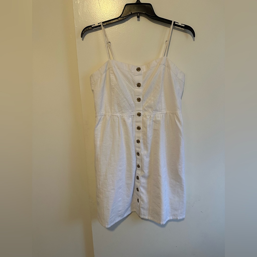 Universal Thread White Button-Down Mini Dress - Picture 2 of 12